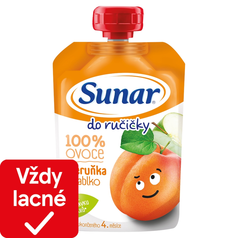 Sunar Do ručičky Pocket Apricot and Apple 100 g