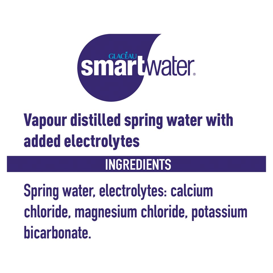 image 1 of Glaceau Smartwater Still 850ml
