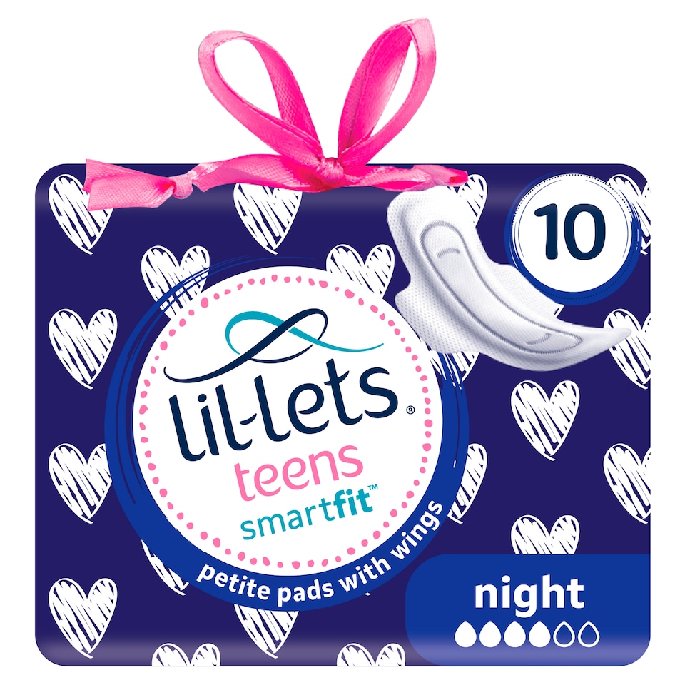 Lil Lets Teen Night S/Twls 10 Pack