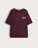 image 5 of F&F Pure Cotton Sweet Dreams Pyjama T-Shirt in Burgundy
