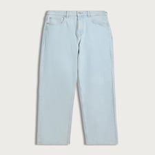 F&F High Rise Straight Leg Jeans in Blue