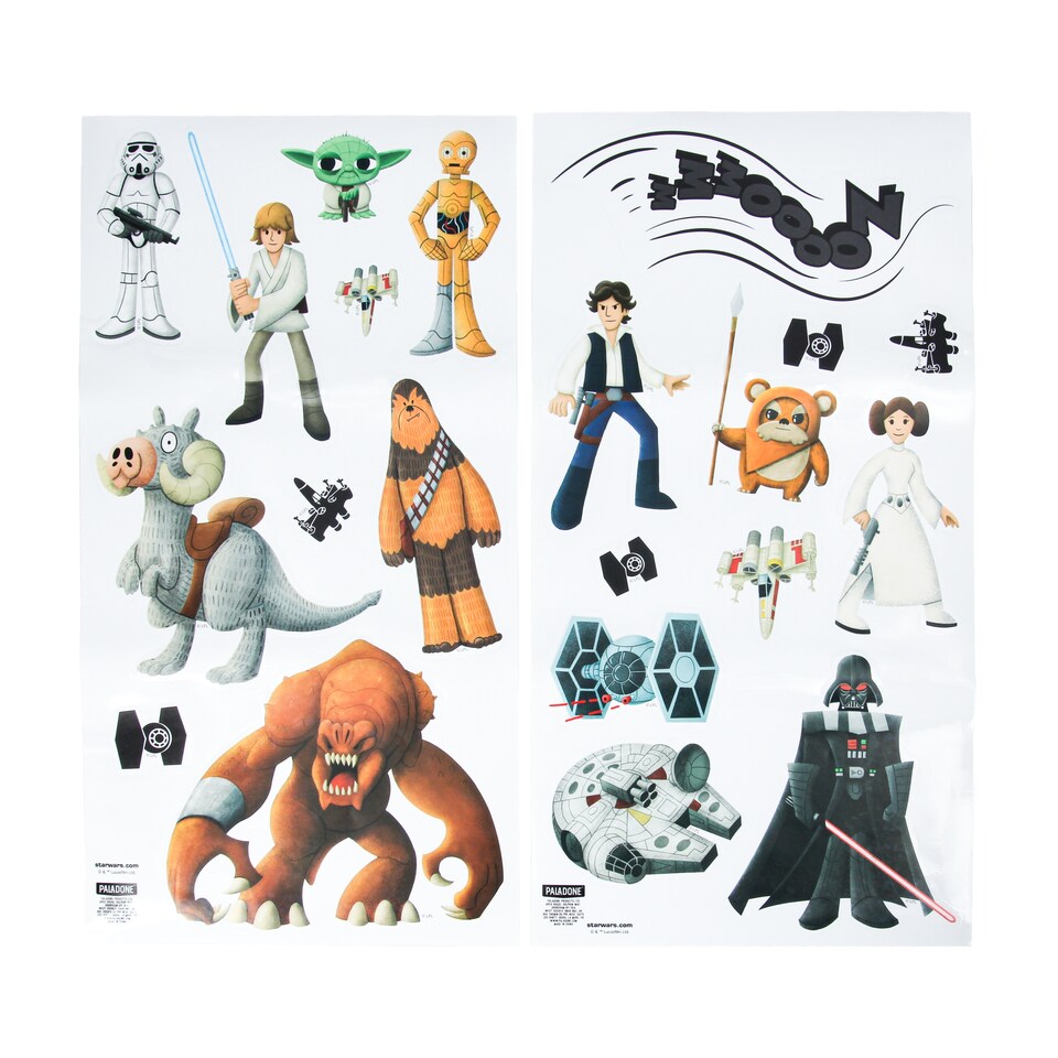 image 1 of Star Wars Glow In The Dark Wall Decals