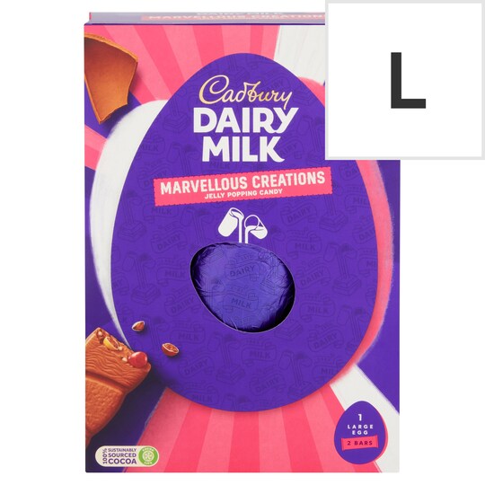 Cadbury Dairy Milk Easter Egg Marvellous Creations 246G Tesco Groceries