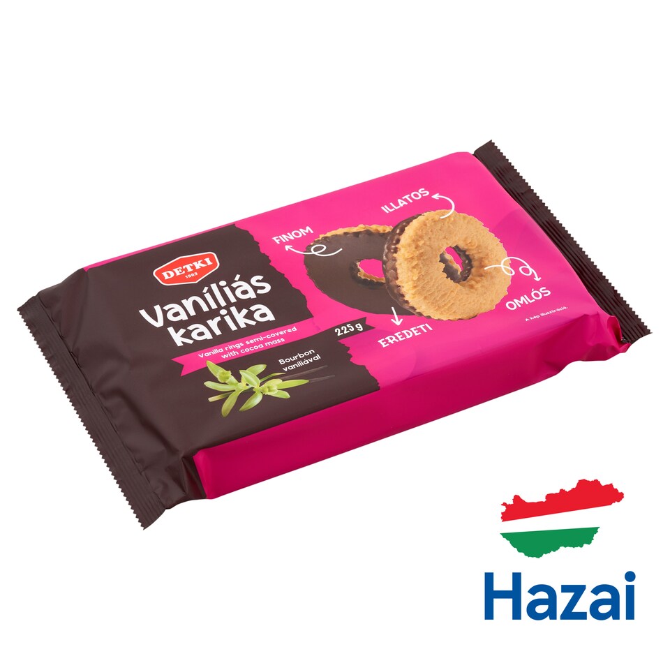 Detki Vanilla Rings 225 g
