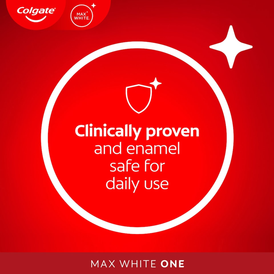 image 1 of Colgate Max White One Whitening Toothpaste 75ml