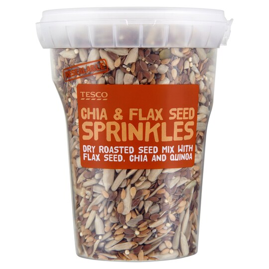Tesco Chia And Flax Seed Sprinkles 175G Tesco Groceries