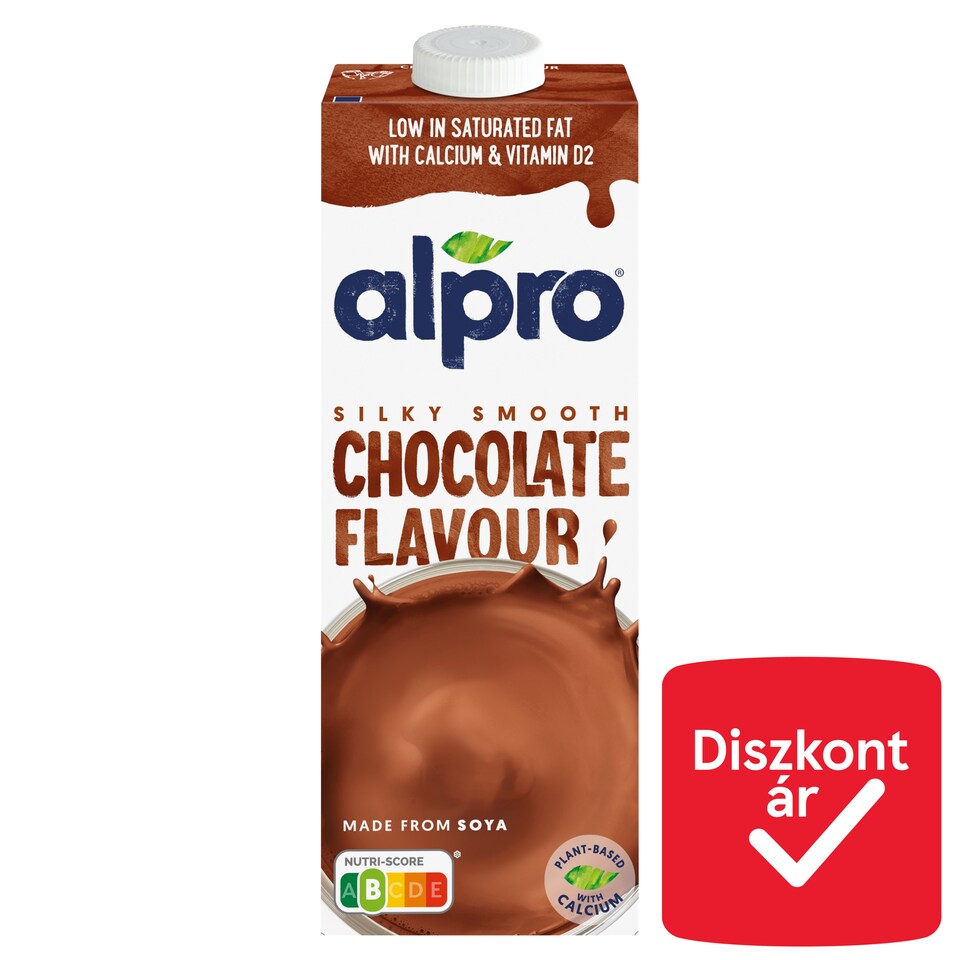 Alpro Chocolate Flavoured Soy Drink with Added Calcium and Vitamins 1 l 