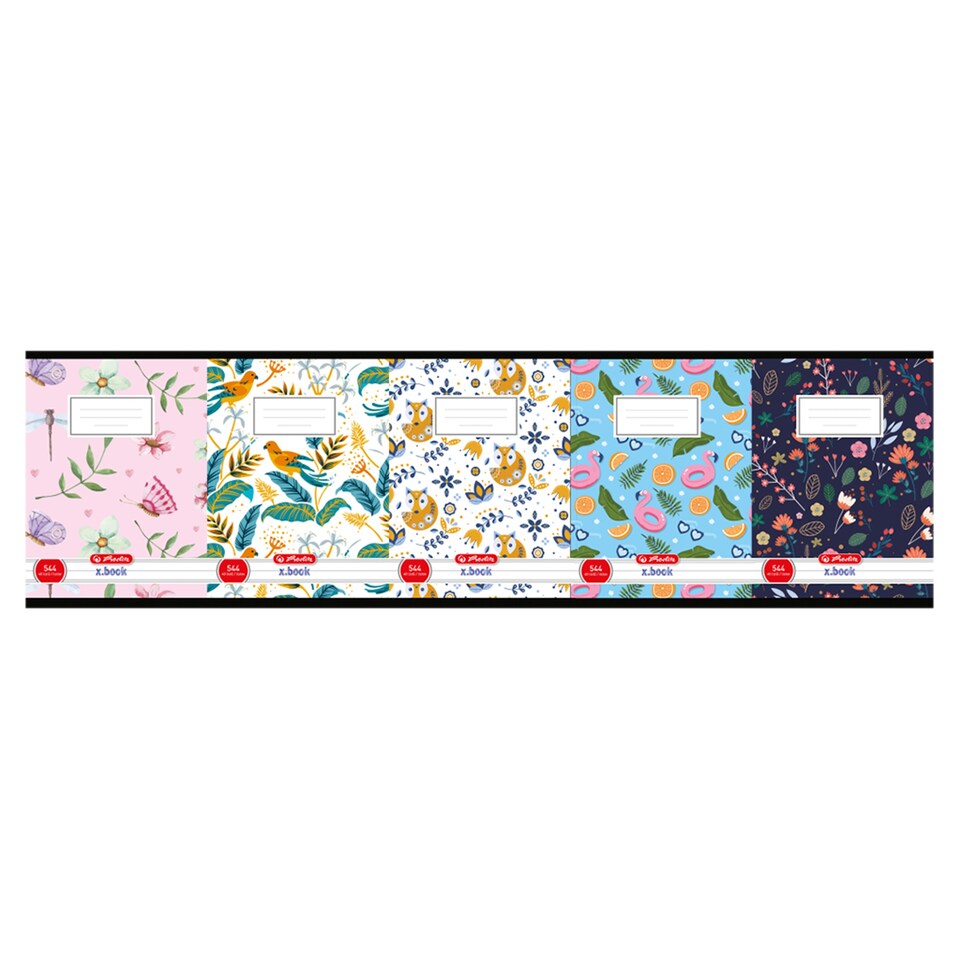 Herlitz Exercise Book 544 A5 Girl's Motif Mix Ruled 40 Sheets