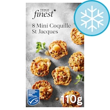 Tesco Finest 8 Mini Coquille St Jacques 110g