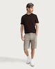 image 2 of F&F Cotton Rich Cargo Shorts in Stone