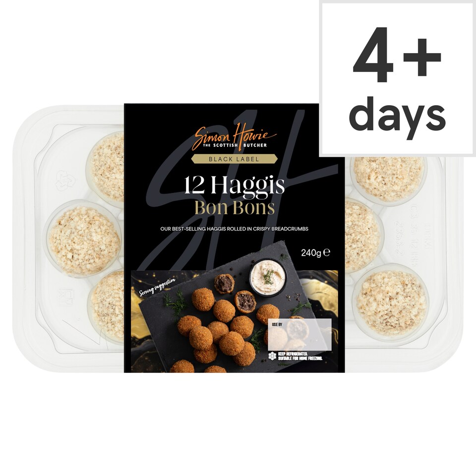 Simon Howie Premium Haggis Bon Bons 12 Pack 240g