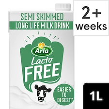 Arla Lactofree Semi Skimmed Long Life Milk Drink 1L