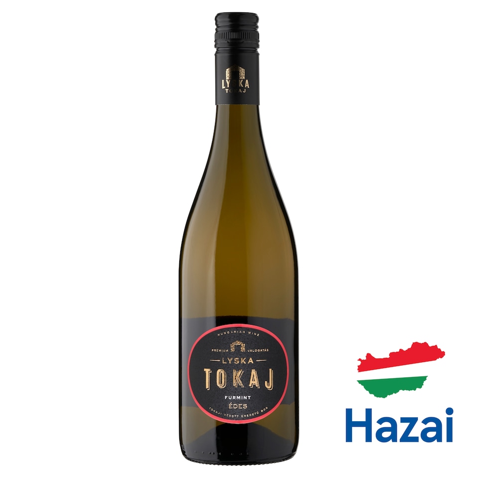 Lyska Tokaji Furmint édes fehérbor 10,5% 750 ml 1. kép