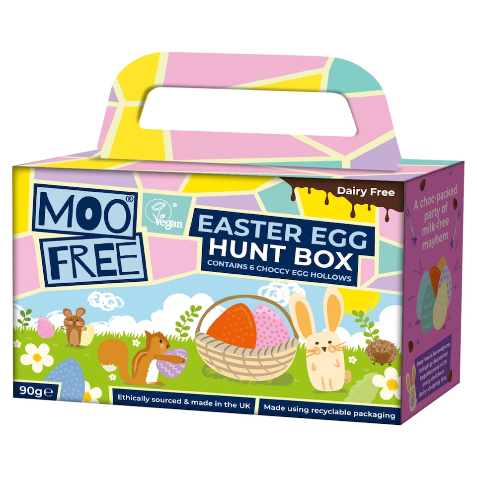 Moo Free Easter Egg Hunt Box 90g