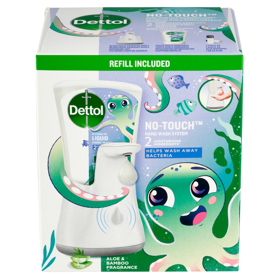 obrázok 1 z Dettol Bezdotykový dávkovač mydla a tekuté mydlo dobrodruh 250 ml