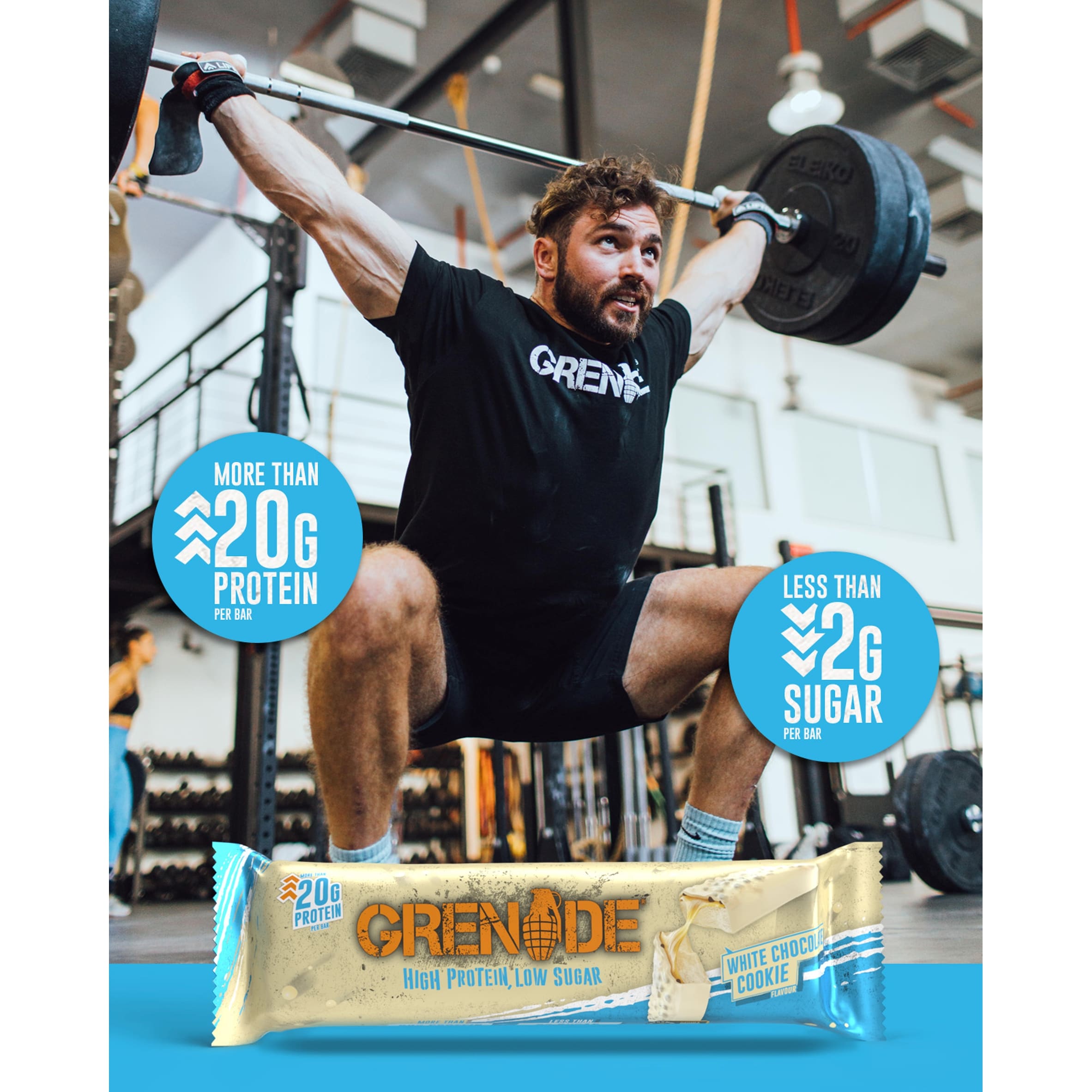 Grenade Carb Killa Protein Bar - White Chocolate Cookie 60g