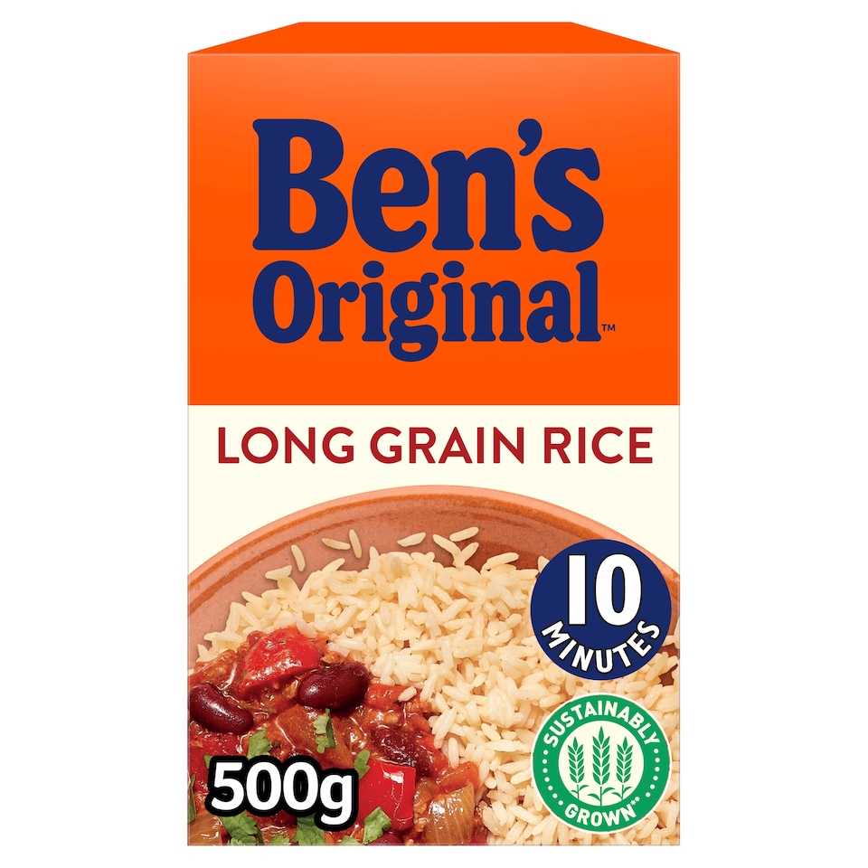 image 1 of Ben's Original Long Grain Rice 500G