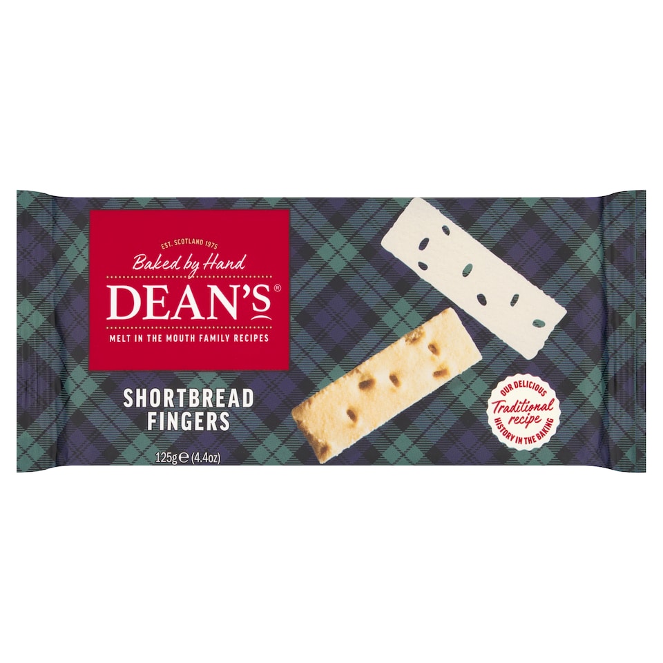 Dean's shortbread fingers 125g
