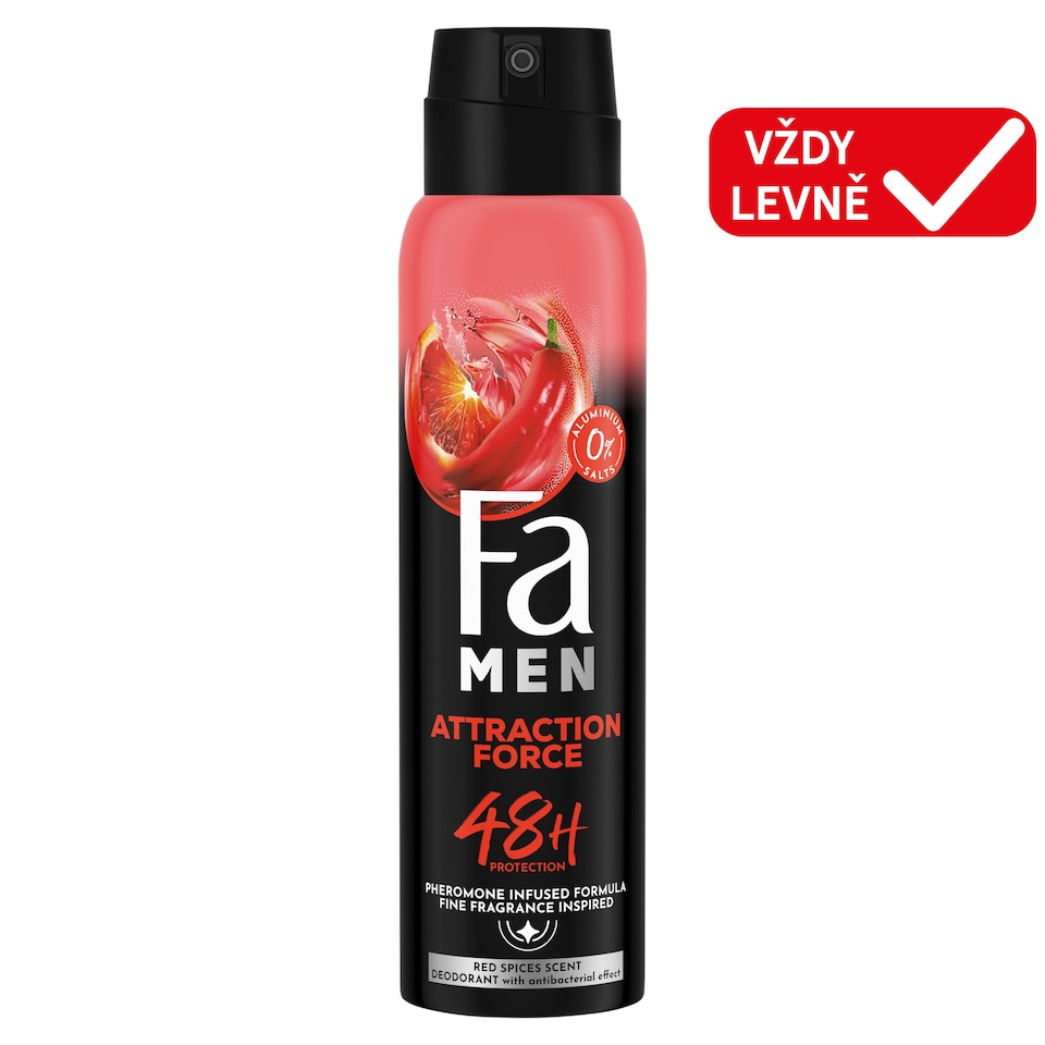 Fa Μen Attraction Force deodorant a tělový sprej 2v1 150ml