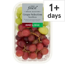 Tesco Finest Grapes Selection Seedless 500g
