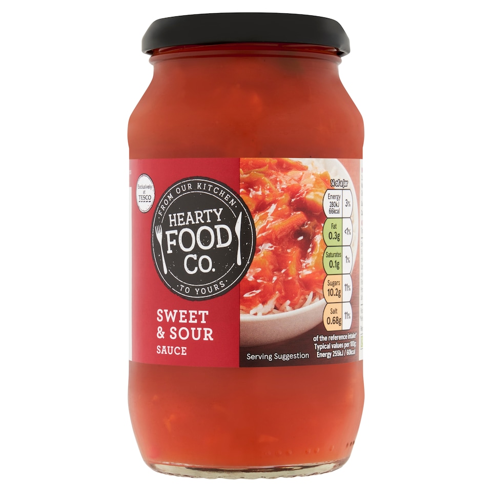 Hearty Food Co. Sweet & Sour Sauce 440G