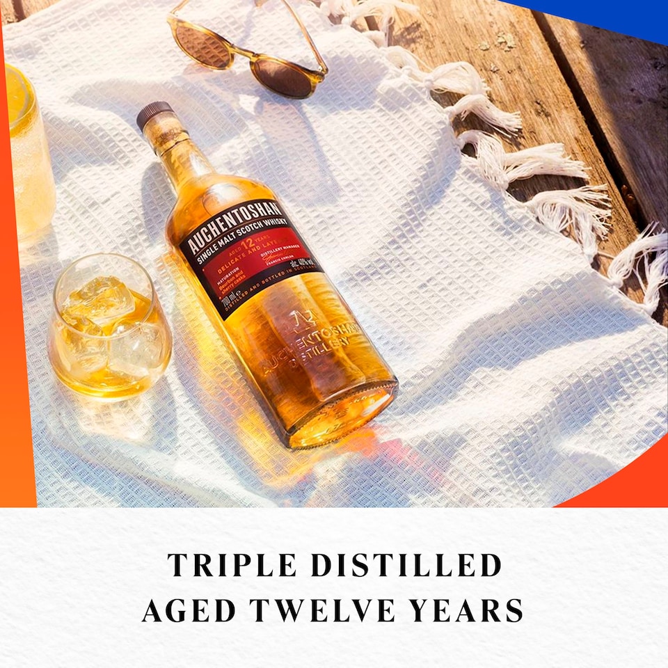 image 1 of Auchentoshan 12 Year Old Single Malt Scotch Whisky 70cl