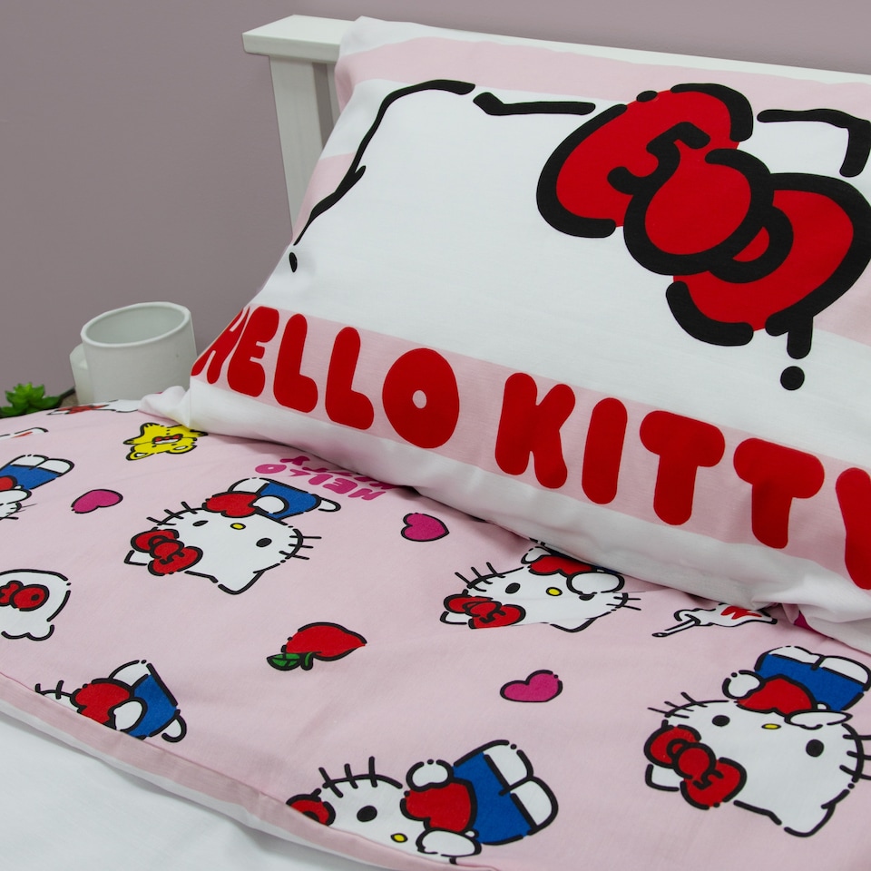 image 1 of Hello Kitty Duvet Set Single