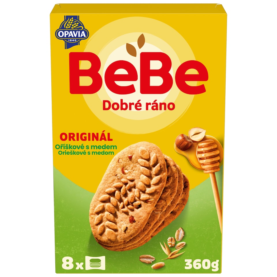 image 1 of BEBE DOBRE RANO HAZELNUT BISCUITS-BREAKFAST 360 g