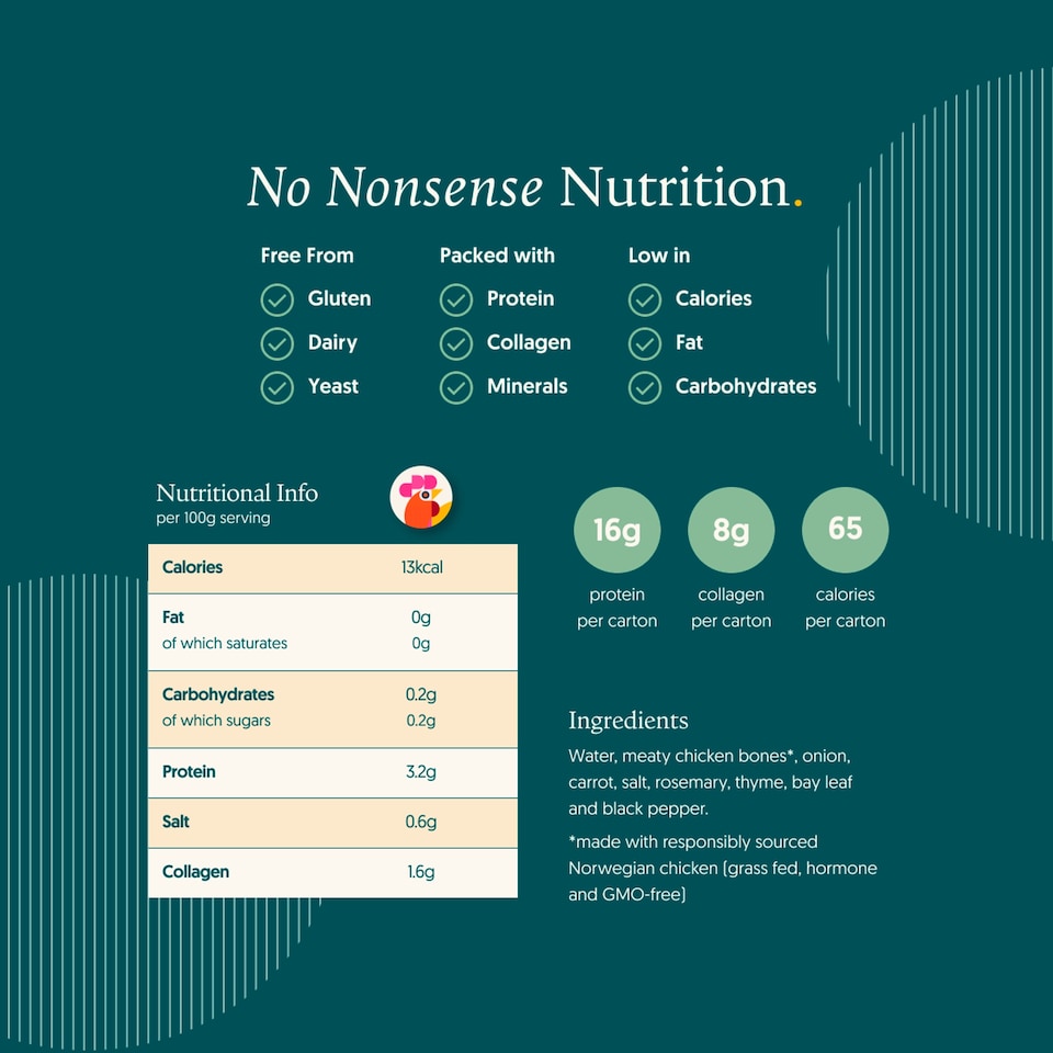 image 1 of Freja Chicken Bone Broth 500ml