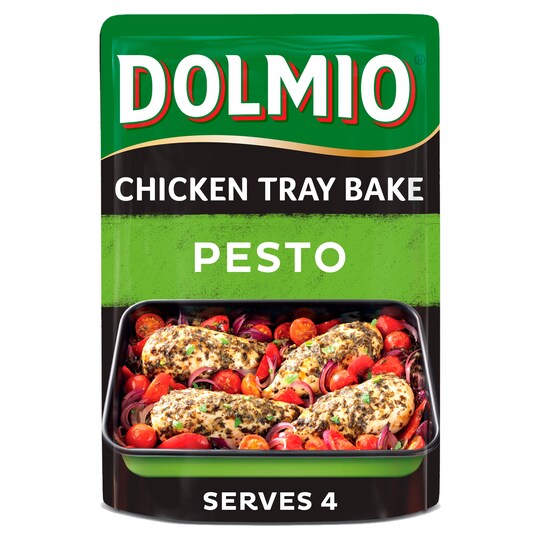 Dolmio Chicken Tray Bake Pesto 150G Tesco Groceries