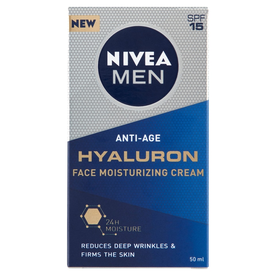 NIVEA MEN Anti Age Hialuron arckrém 50 ml 1. kép