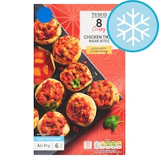Tesco 8 Chicken Tikka Naans 144g
