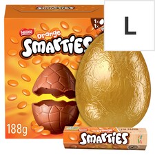 Smarties Orange Chocolate Large Easter Egg 188G