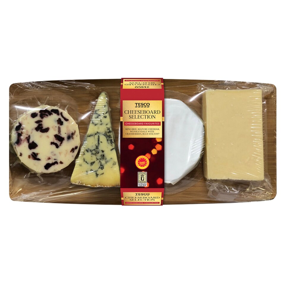 Tesco Cheese Board Selection 380G Tesco Groceries