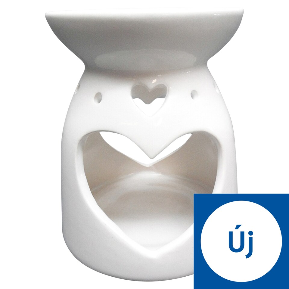 Candlelight White Ceramic Wax Melt Burner 