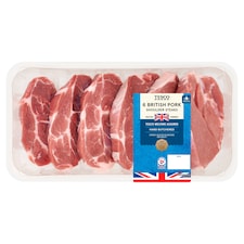 Tesco Pork Shoulder Steaks 1Kg