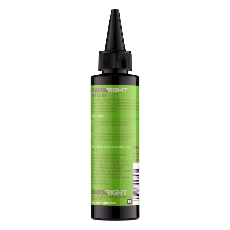 image 1 of Bikeright Wet Lube With PTFE 125ml
