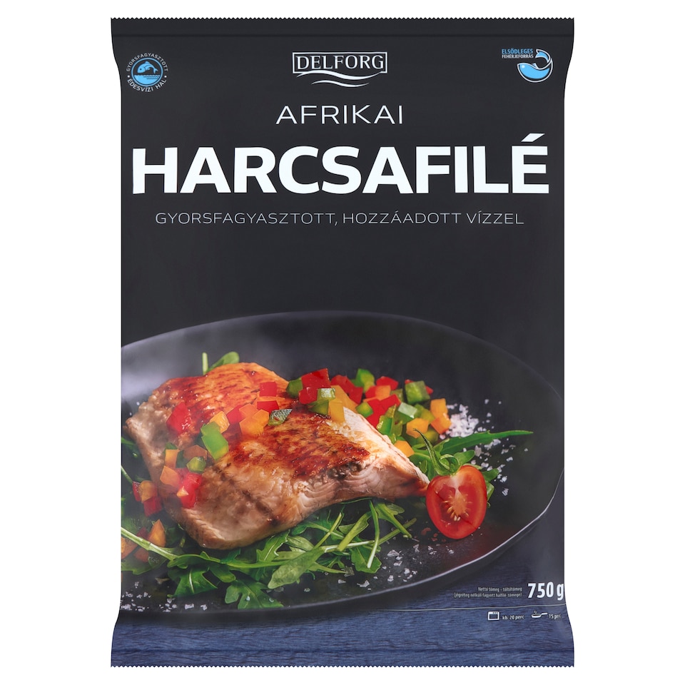 Delforg gyorsfagyasztott afrikai harcsafilé 750 g