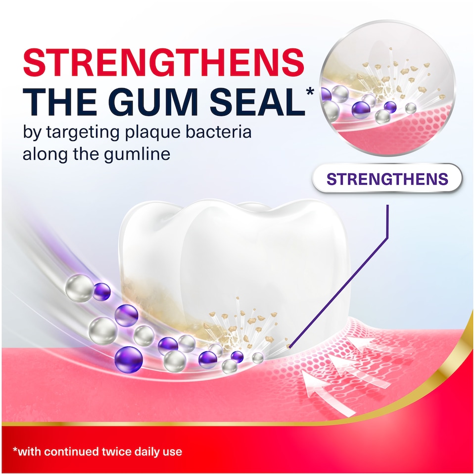 image 1 of Corsodyl Gum Strengthen & Protect Whitening Toothpaste 75ml