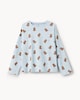 image 3 of F&F Girls Pure Cotton Capybara Pyjama Set in Blue