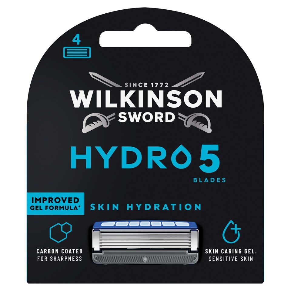 Wilkinson Sword Hydro 5 Men’s Razor Blade Refills 4 pack