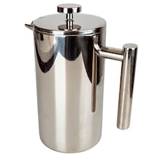 Candlelight Silver Double Walled Cafetiere 8 Cup