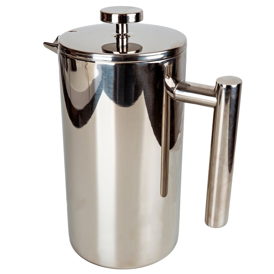 Candlelight Silver Double Walled Cafetiere 8 Cup