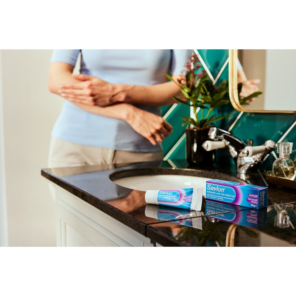 image 1 of Savlon Antiseptic and Pain Relief Gel 20g