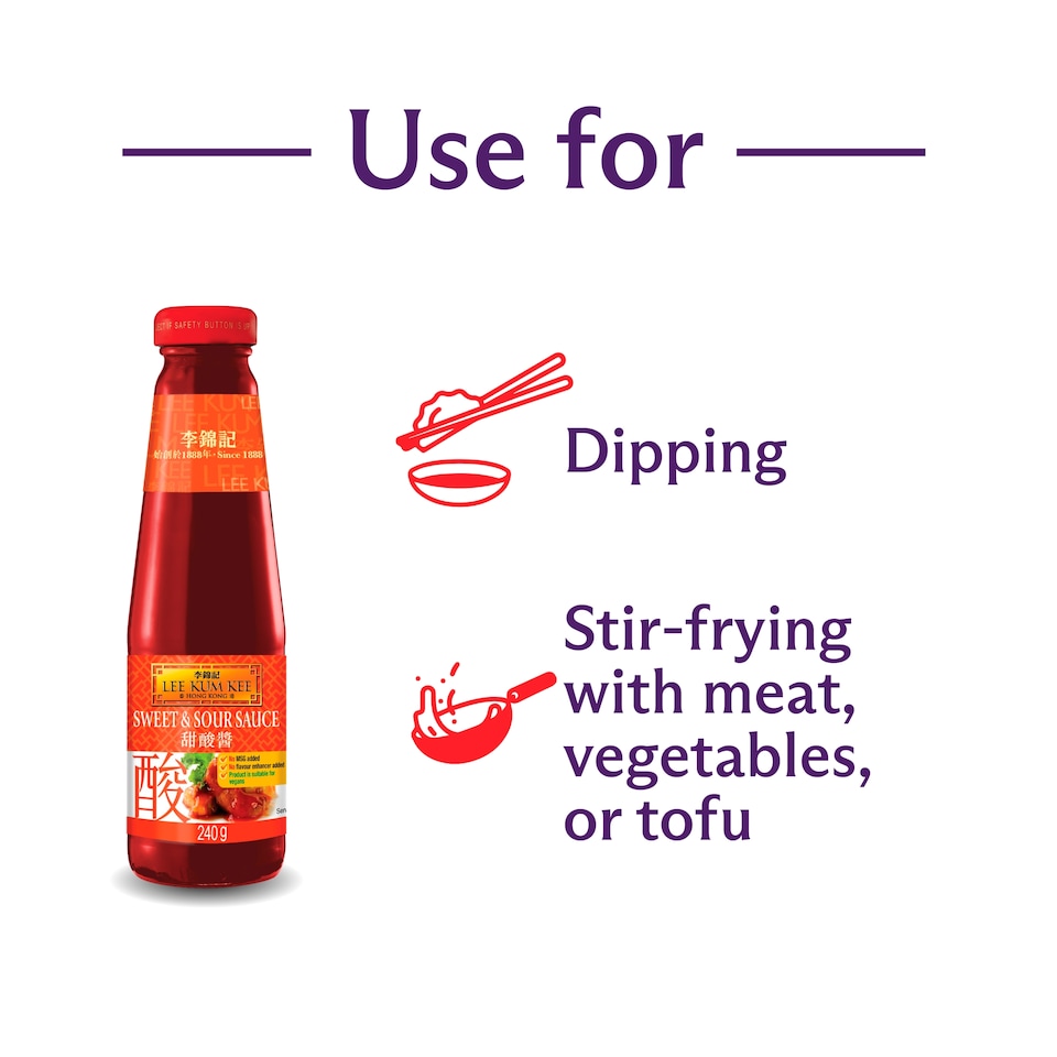 image 1 of Lee Kum Kee Sweet & Sour Sauce 240g