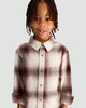 image 1 of F&F Boys Pure Cotton Check Print Long Sleeved Shirt in Brick