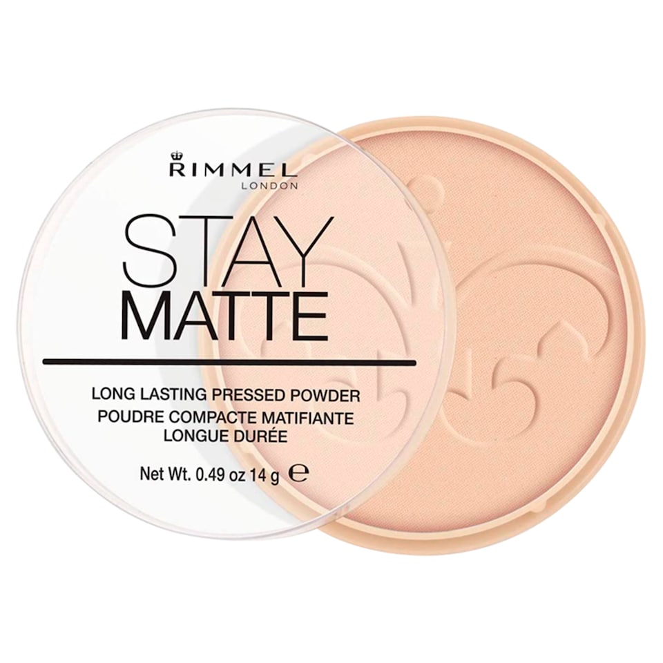 image 1 of Rimmel New Stay Matte Pressed Powder Peach Glow