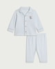 image 1 of F&F Baby 2-Piece Pure Cotton Pyjama Set in Blue