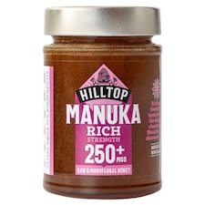 Hilltop Premium Manuka Honey 250+ Mgo 225G