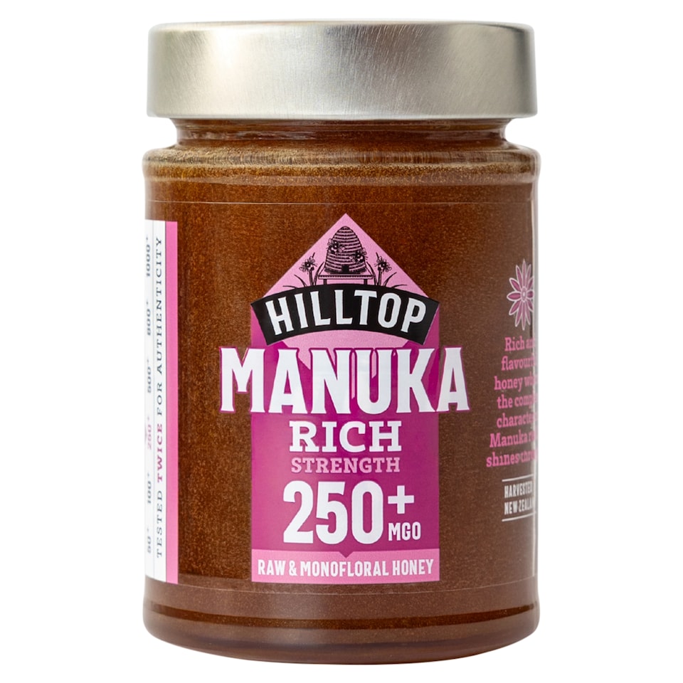 image 1 of Hilltop Premium Manuka Honey 250+ Mgo 225G